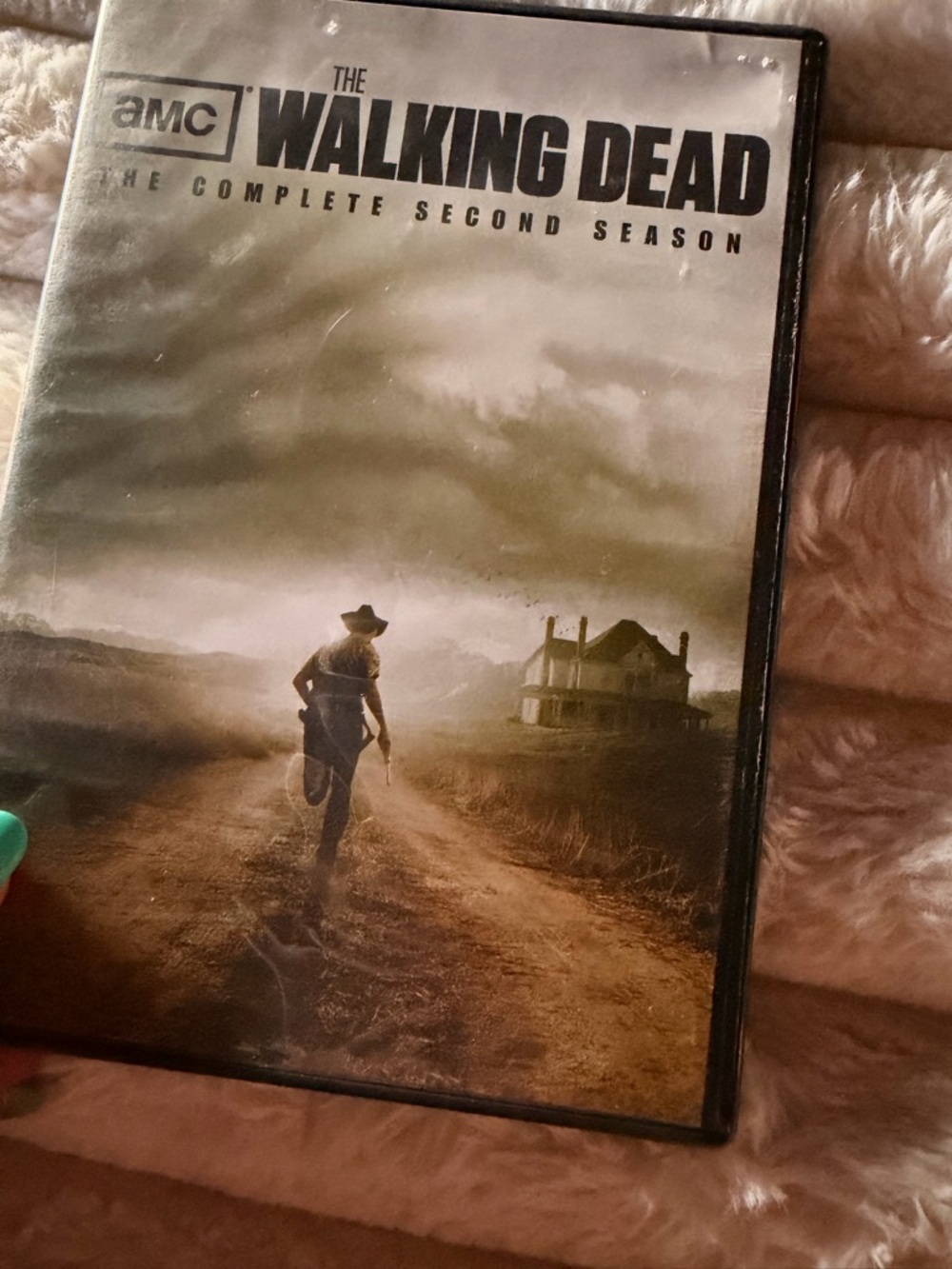 The Walking Dead: Complete Second Season DVD - AMC - Desert Brown & Tan Artwork